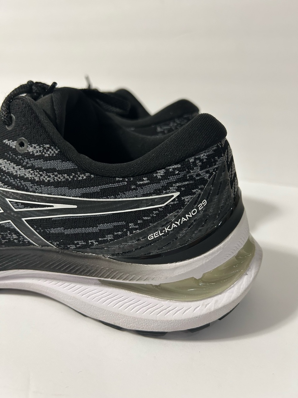 ASICS GEL-Kayano 29 Running Shoes W12 Men 10 Black Cushioned Stability Sneakers - Picture 2 of 11